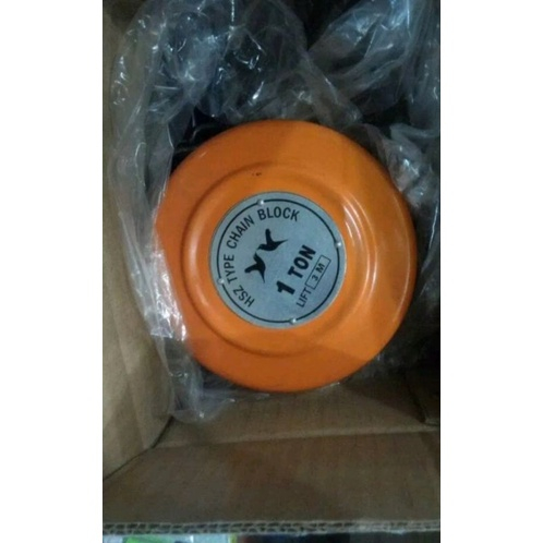 Katrol 1ton 3meter HSZ CHAIN BLOCK DEREK TAKEL 1 TON 3 METER