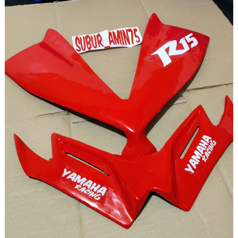 Winglet dan variasi topeng dan winglet R15 v1 v2
