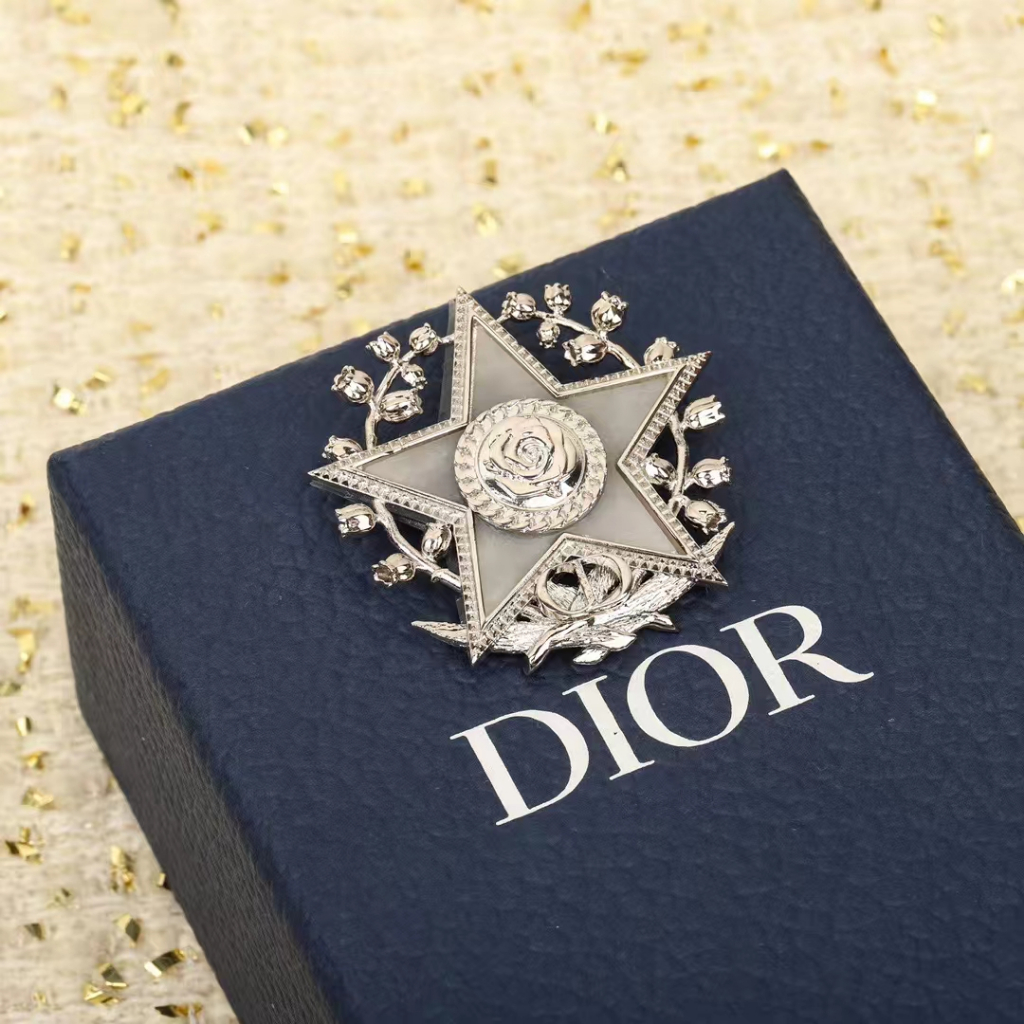 Pentagram brooch