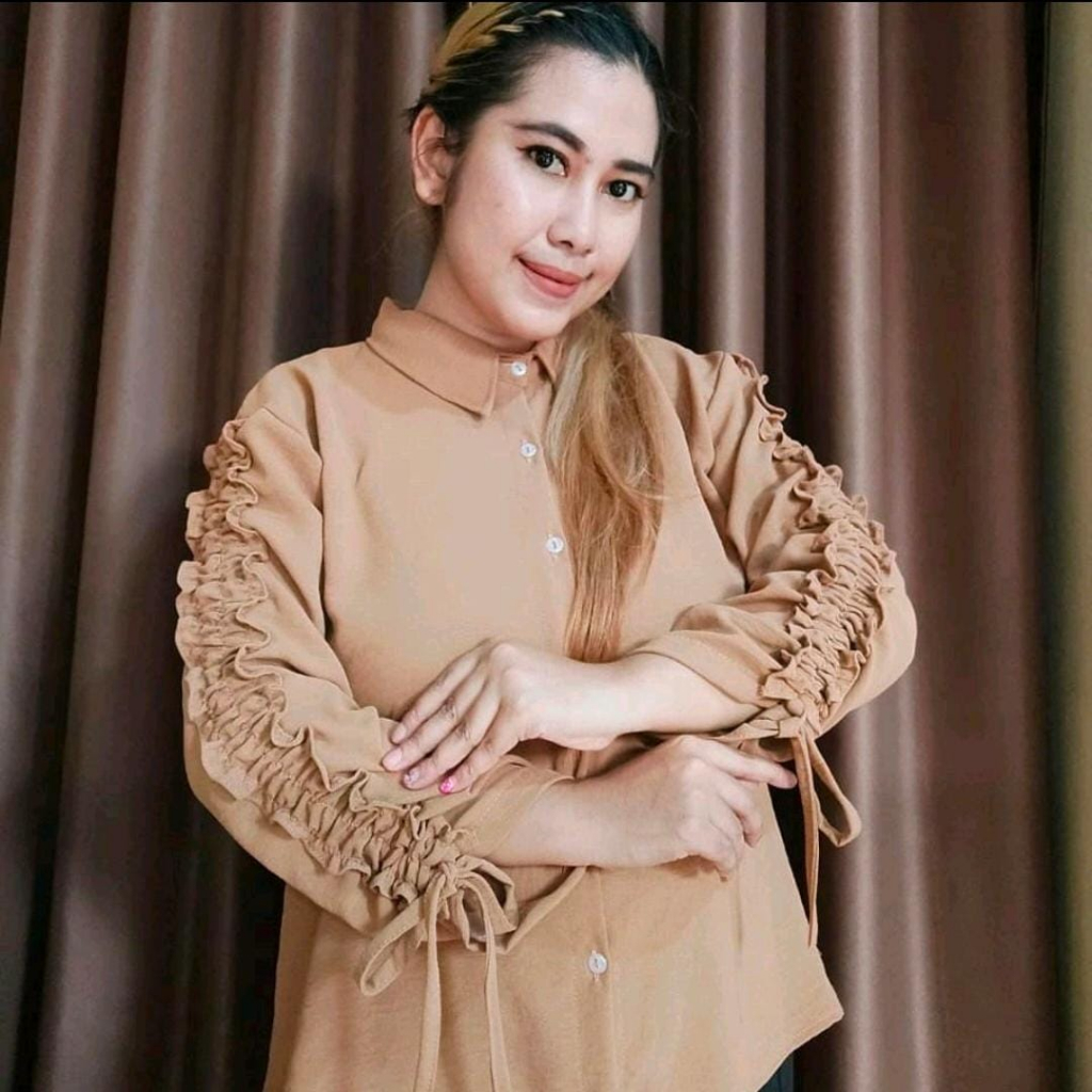 ATASAN RANIA BLOUSE CRINKLE PREMIUM