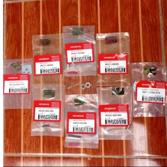 Paket Pelengkap Footstep Vario150 160 Led New Scoopy New Original