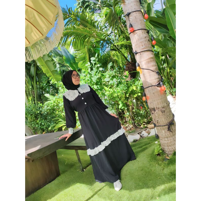 PROMO GAMIS MURAH /GAMIS AIRFLOW / GAMIS MURAH / DRESS FLORIN / DRESS MURAH