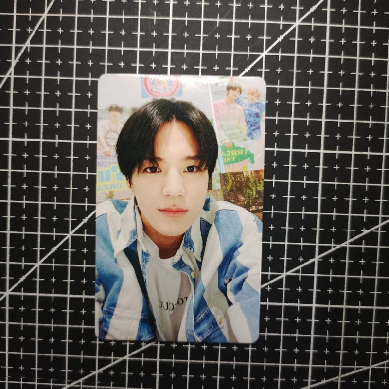 Photocard Official Jeno hello future yzy withfans 3 pc official jeno nct dream non album yizhiyu