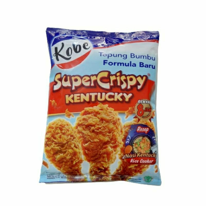 

Tepung Bumbu KOBE Super Crispy Kentucky kemasan 850 gram