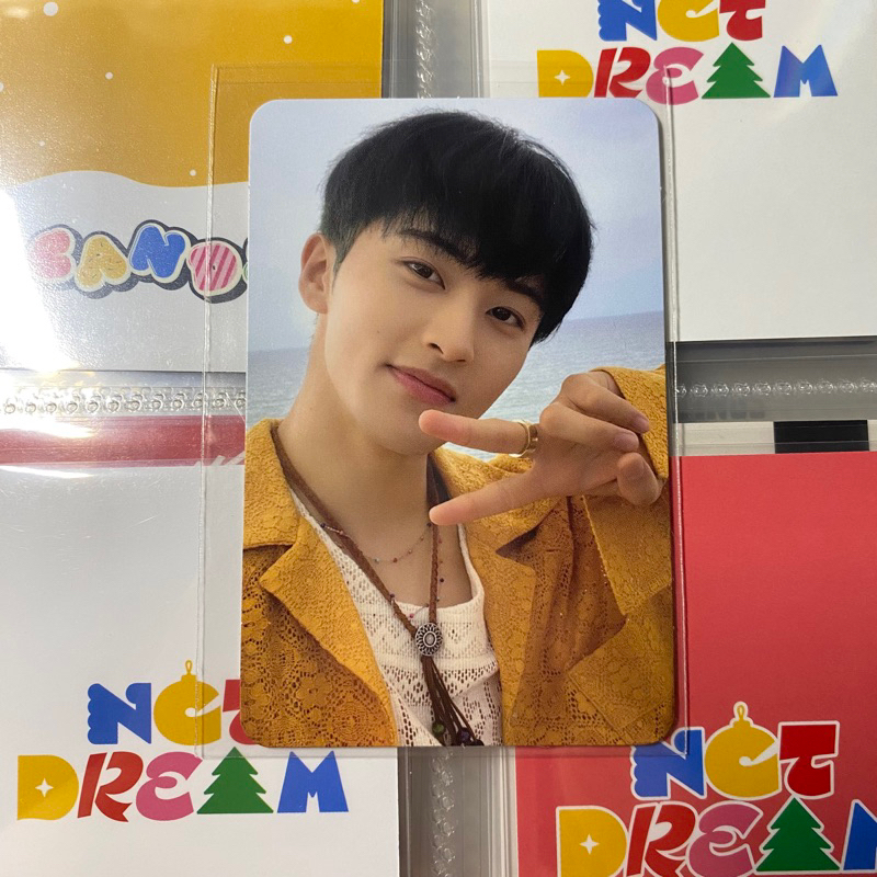 [READY STOCK] PHOTOCARD MARK NCT 127 PHOTOBOOK BLUE TO ORANGE PC