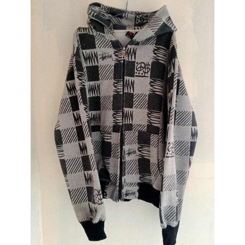 zip hoodie stussy