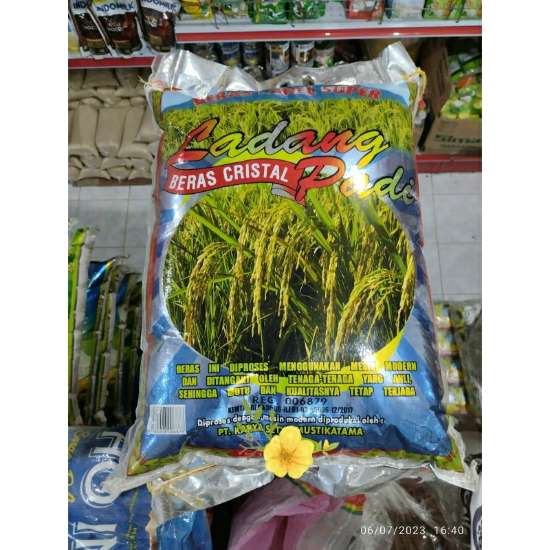 

Beras Ladang Padi / Beras Pisang 25kg Gurih Enak & Punel