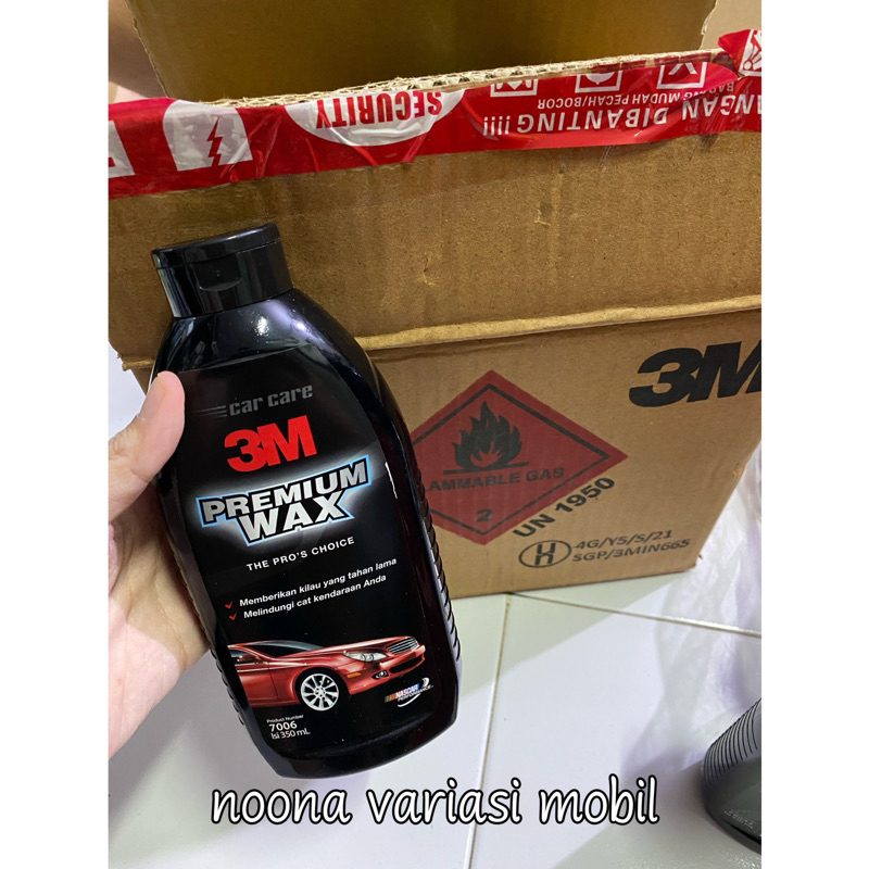 3M Car Care Premium Wax pengkilap body mobil