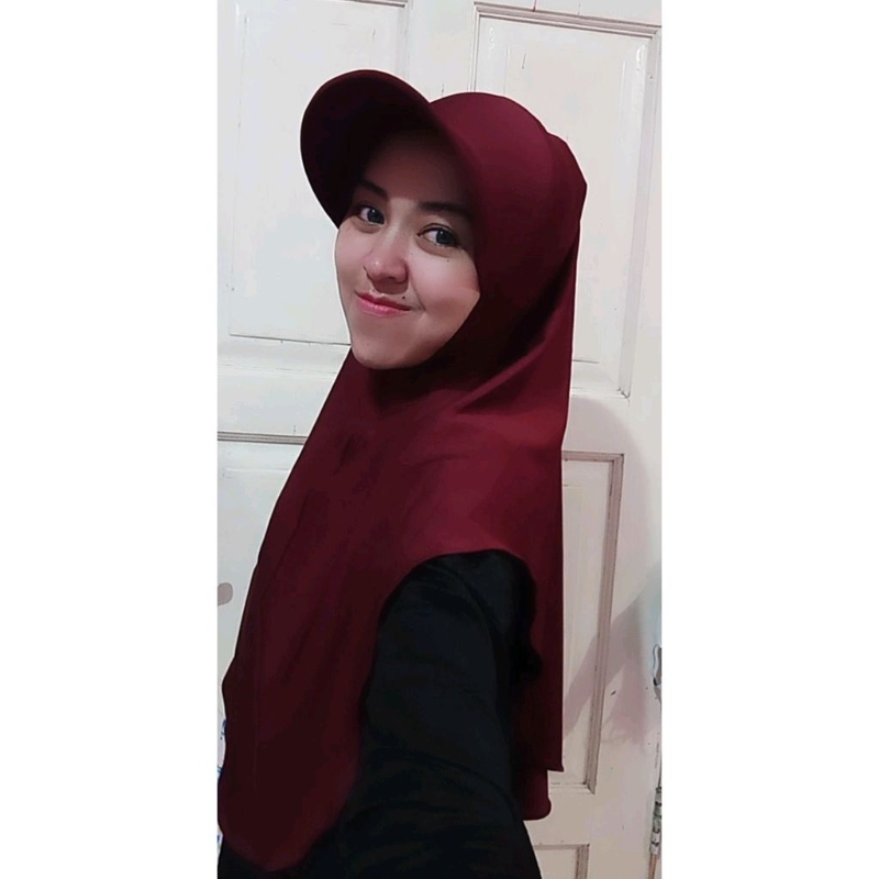 Hijab Topi Sporty Dewasa. Hijab Topi Dewasa. Hijab Topi. Jilbab Topi