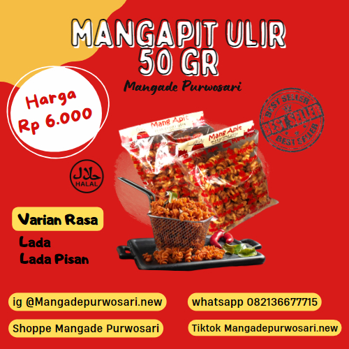 

MANGAPIT ULIR 50 GR - MANGADE PURWOSARI