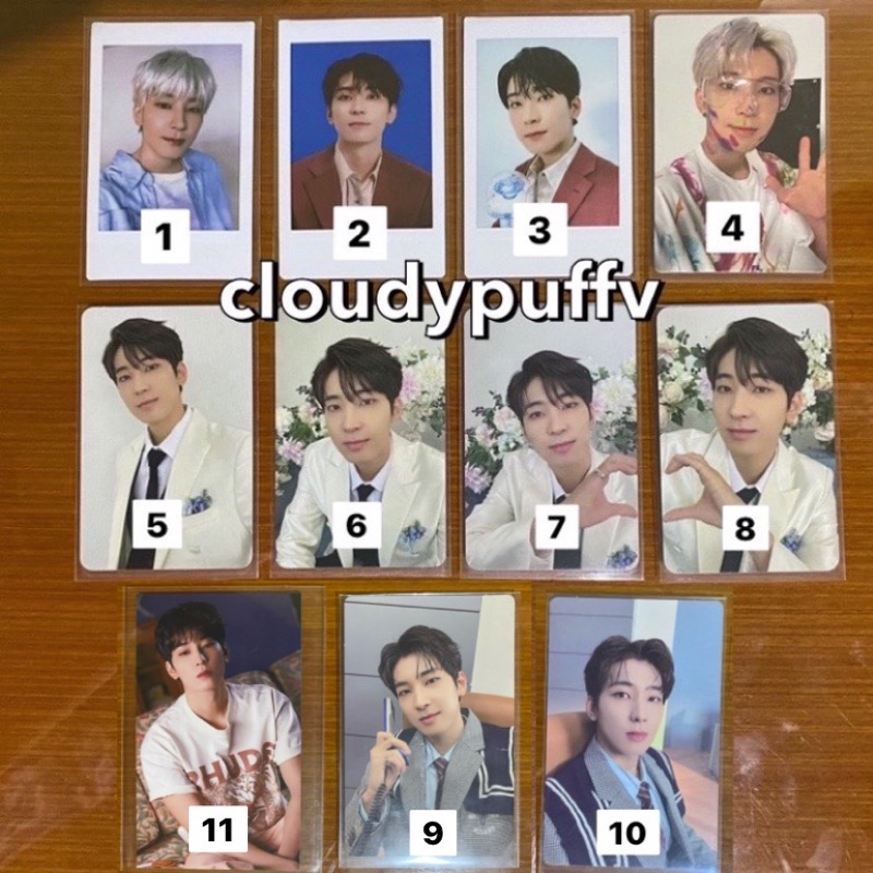 Seventeen Wonwoo Photocard FML POB tower records kapan Reg A B C Carver Carat Version Ver. Cheki Ins