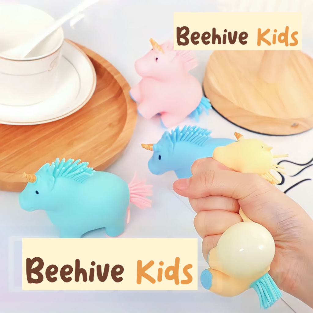 Beehive New Arrival Mainan Squishy Unicorn Macaron Pastel Mainan Pencet Anti Stress