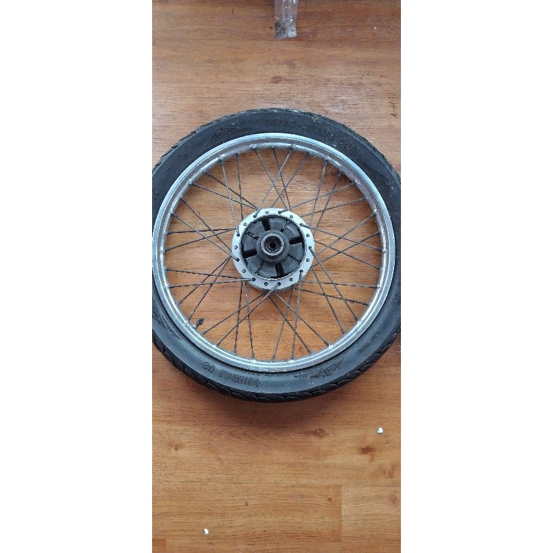 Velg satria 2 Tak Lumba Depan Belakang Tromol Original