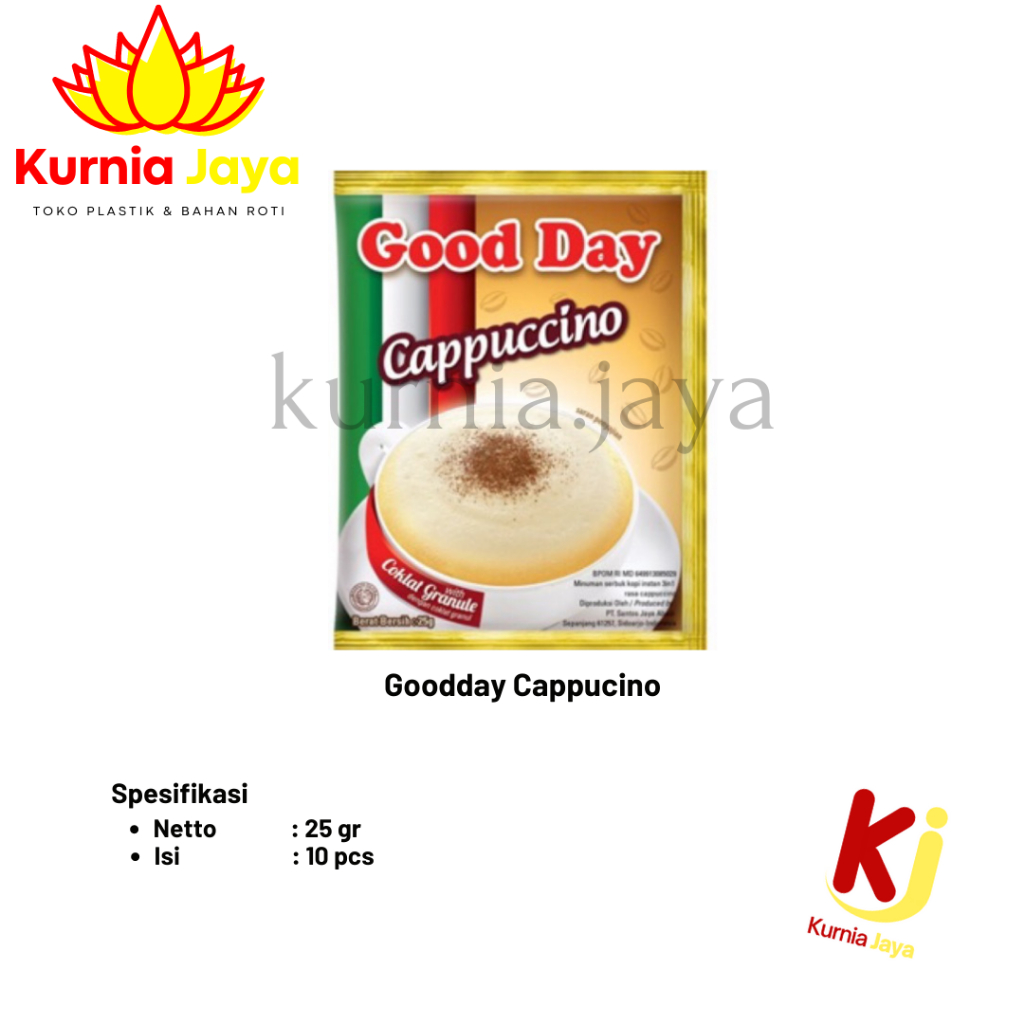 

Goodday Cappucino 25gr