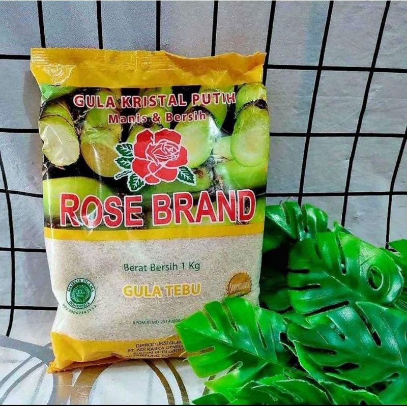 

Gula Pasir Rose Brand 1kg / gula kba pink 1kg