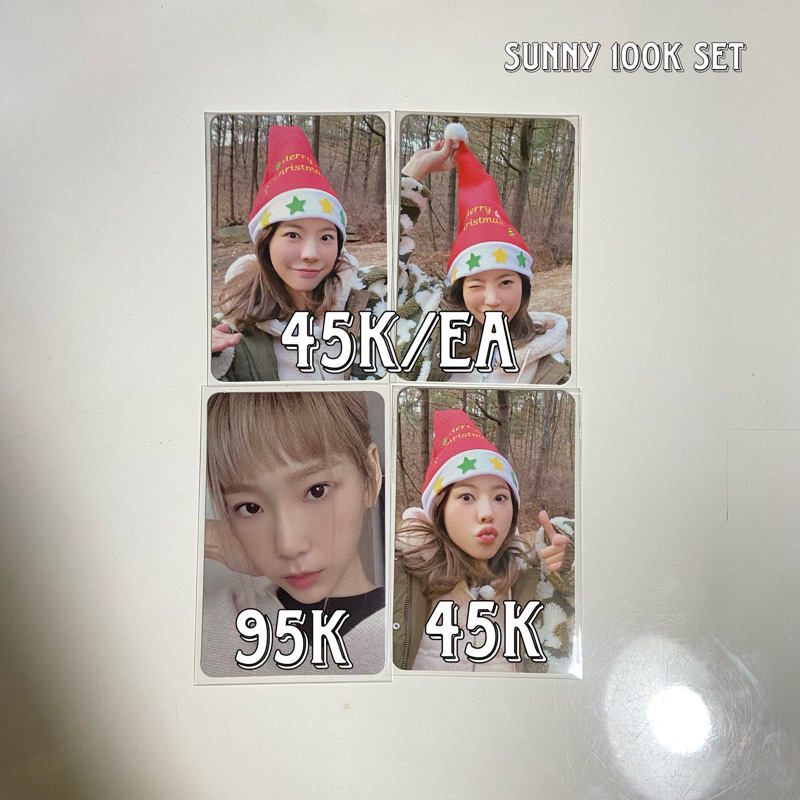 [READY] TAEYEON PURPOSE PURPLE SUNNY PINK CHRISTMAS