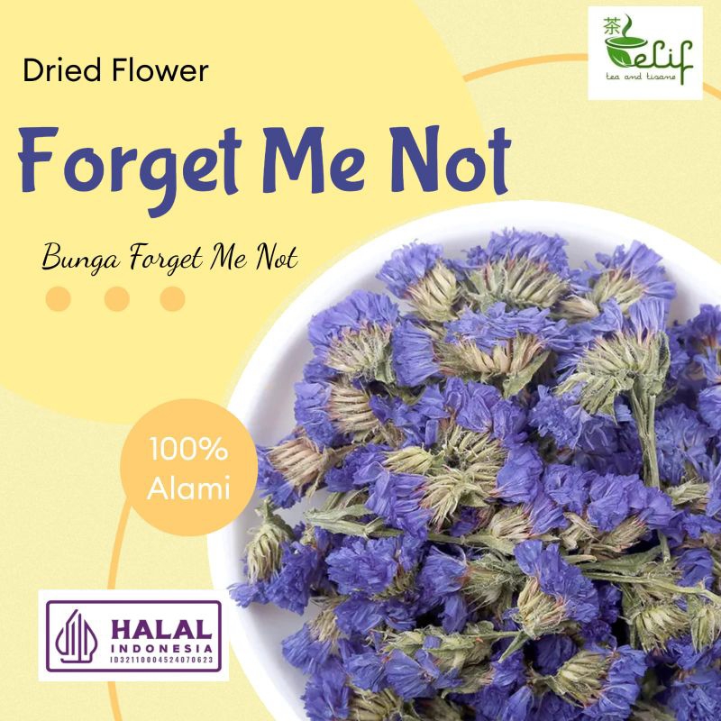 

ELIF TEA Big Size Forget Me Not Flower Tea Don't Forget Me Flower Tea