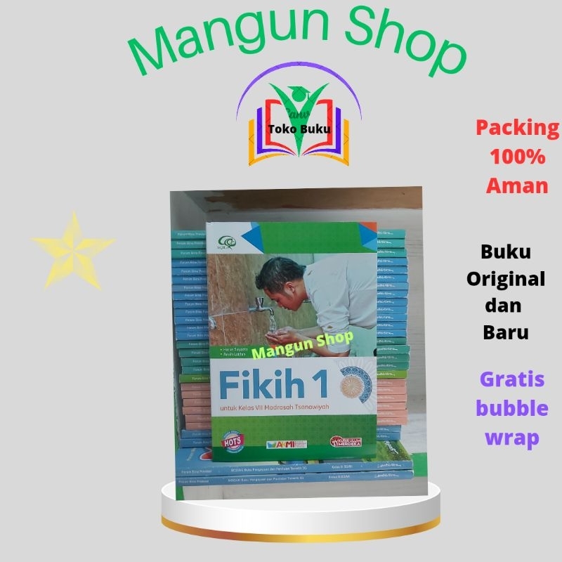 Buku Fikih Kelas 7,8,9 Madrasah Tsanawiyah ( MTs Kurikulum Merdeka AQILA