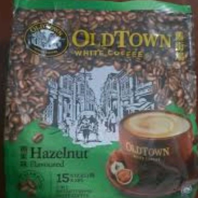

OLDTOWN OLD TOWN WHITE COFFEE HAZELNUT 15 SACHET