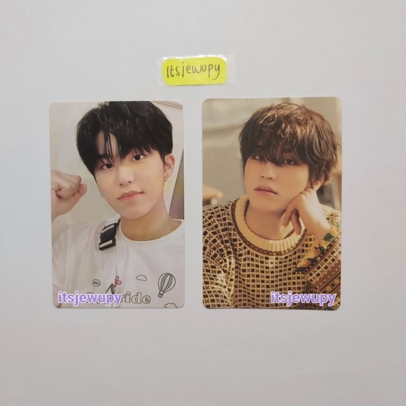 [READY PC SET OFFICIAL] PHOTOCARD PARK JEONGWOO YG SELECT ID GWS TREASURE  WELCOMING 2023 WELCOL 202