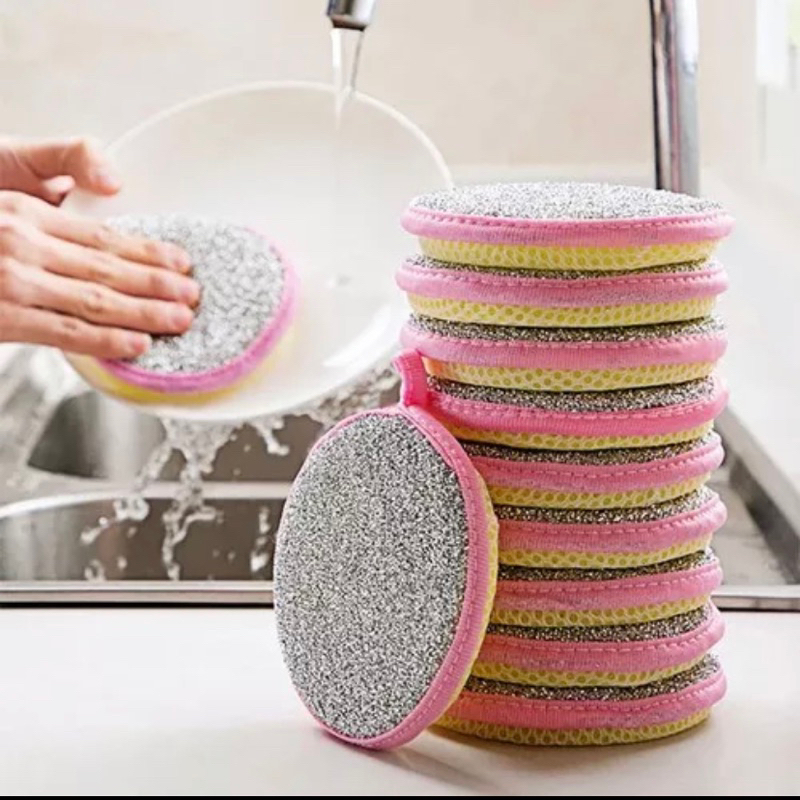 SPON CUCI PIRING 2 SISI HALUS DAN KASAR / SPON CUCI PIRING SERBAGUNA