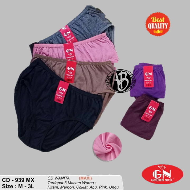 CELANA DALAM WANITA GOLDEN NICK / CD WANITA LUSINAN GOLDEN NICK TERMURAH