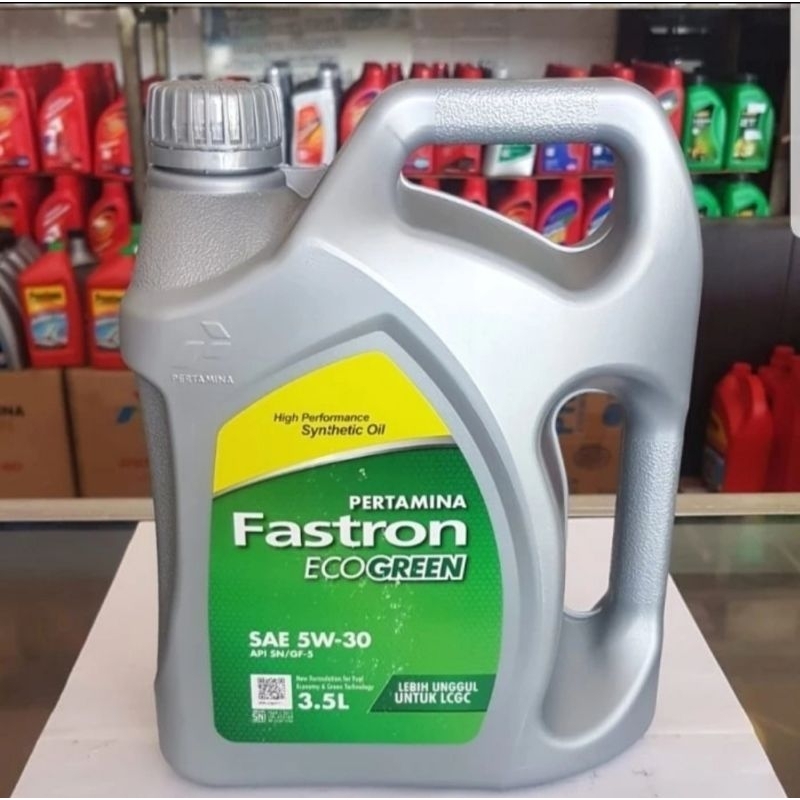 Oli Fastron Eco green 5w-30 3,5 liter