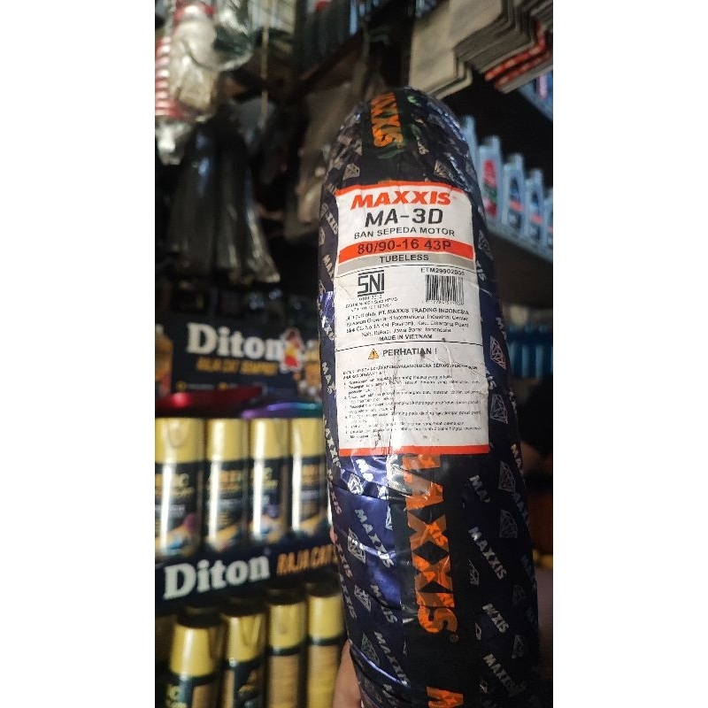 Ban Maxxis Diamond Ukuran 80/90 ring 16
