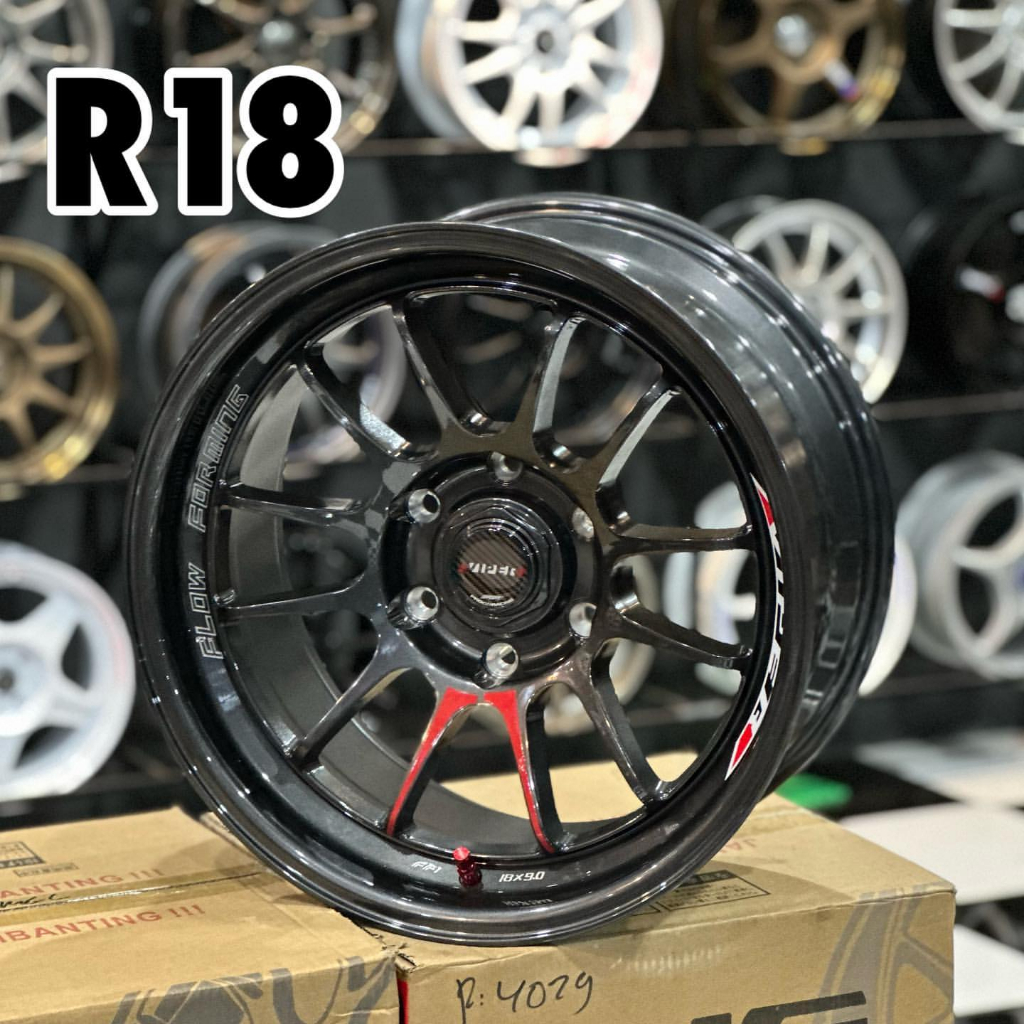 velg Ring 18x9 ET 0 Pcd 6x139,7 velg mobil VIPER FLOW FORMING r18 fortuner pajero