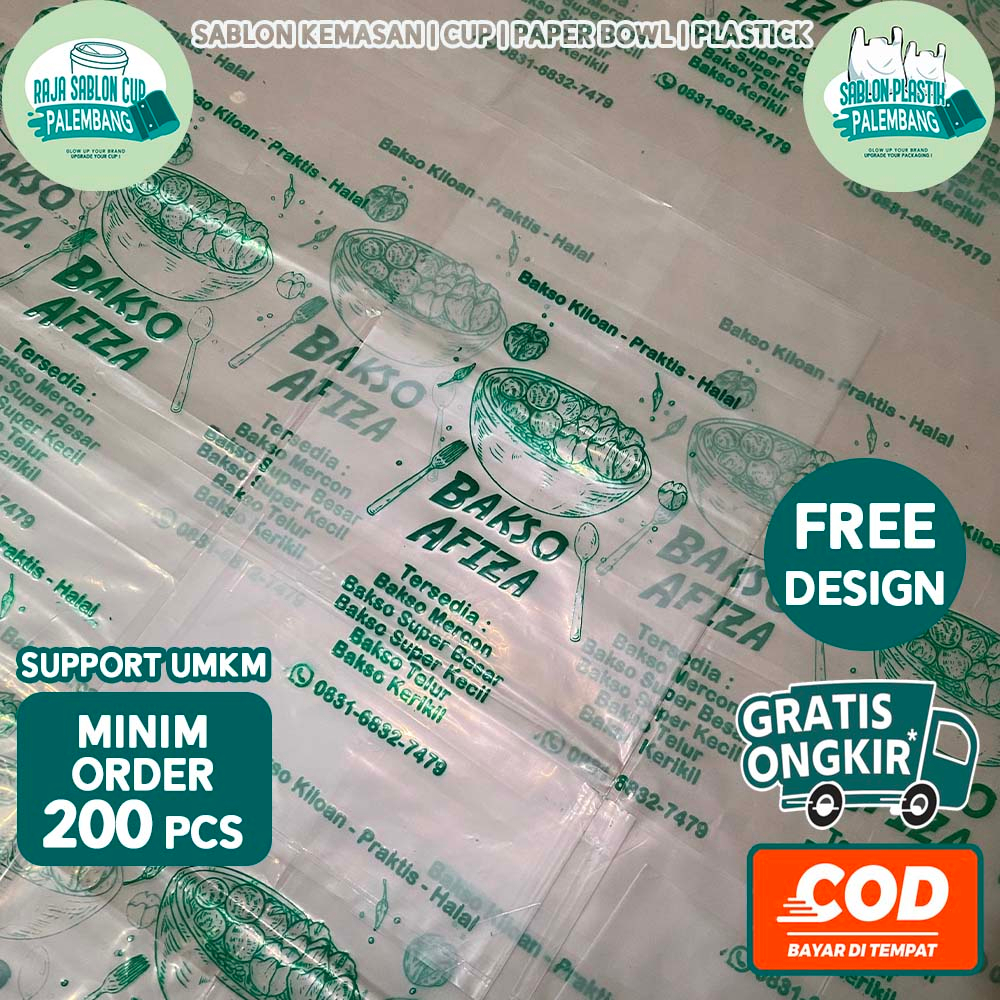 SABLON PLASTIK KEMASAN PP & PE TEBAL REQUEST | Printing Sablon Plastik PE , Plastik PP | Plastik PE 
