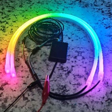 PCX 42cm & 18cm || DRL matrix RGB 210 mode, 6 wellcome light, 3 sein