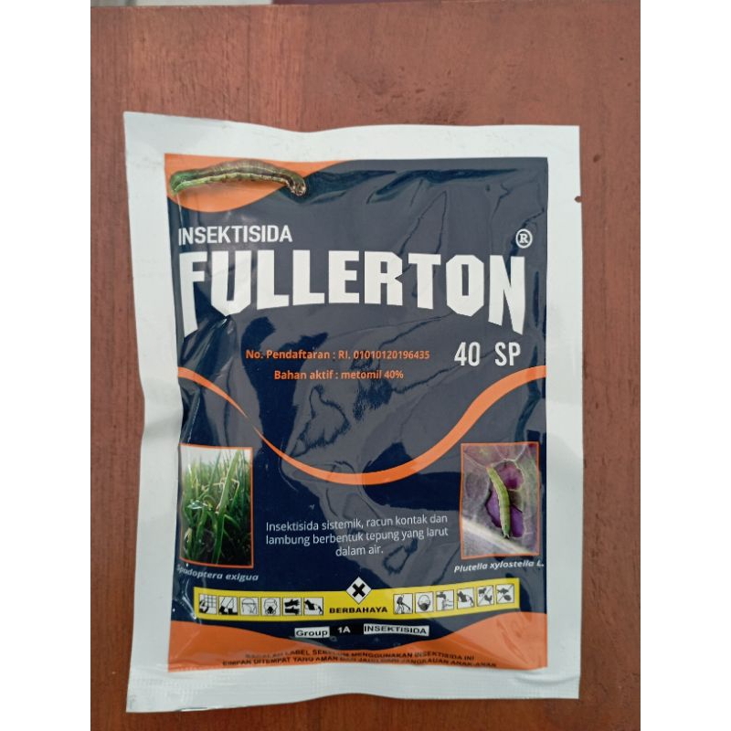 Insektisida FULLERTON 40SP 100GRAM Metomil Untuk pembasmi ulat hijau kutu kaper.