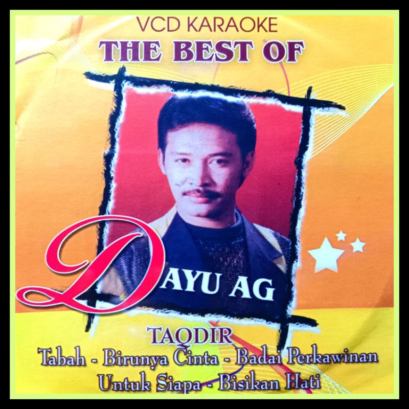 KASET VCD MUSIK 12 LAGU DANGDUT DAYU AG. ALBUM PILIHAN TERBAIK.