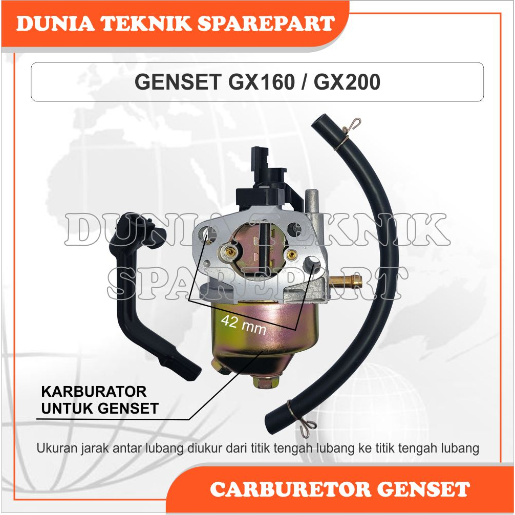 GX160 / GX200 CARBURATOR, KARBURATOR, CARBURETOR GENSET