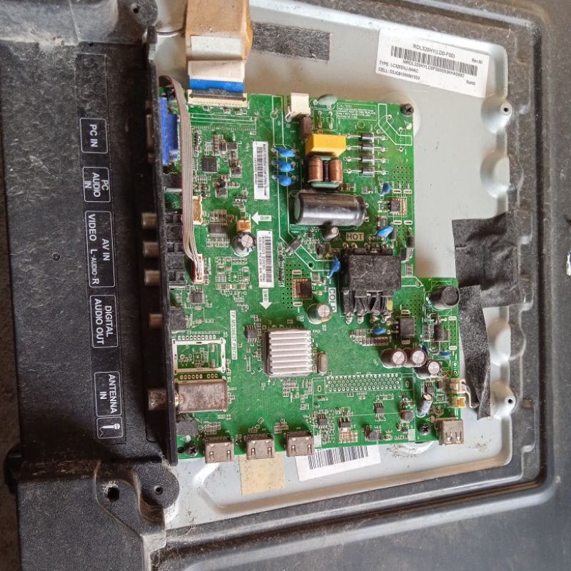 MB PSU mainboard Coocaa tv LED 32tb2000