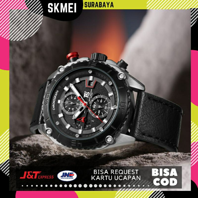 JAM TANGAN PRIA ANTI AIR T5 H 3879G NEW ORIGINAL WATCH VOGUE VIRAL