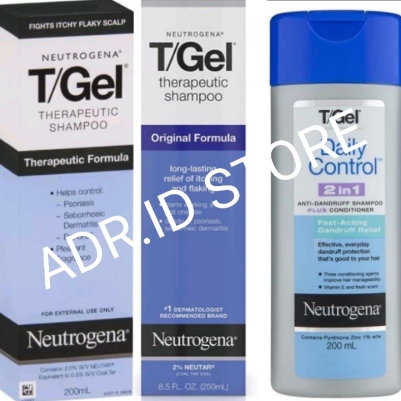 Neutrogena T/Gel Shampoo, neutrogena shampoo 2in1, neutrogena original formula therapeutic formula