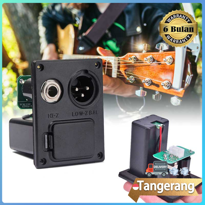LC-5 Kotak Holder Baterai Battery Box Battery Holder Case Tempat Baterai 9v Gitar Prener Pickup Gita
