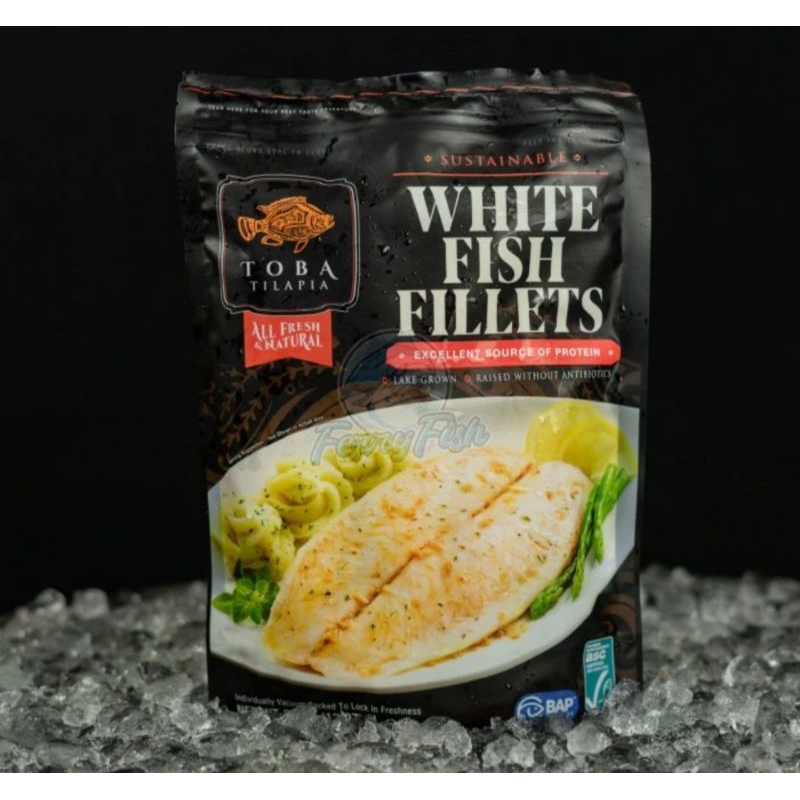 

Toba Tilapia White Fish Fillets 340Gr