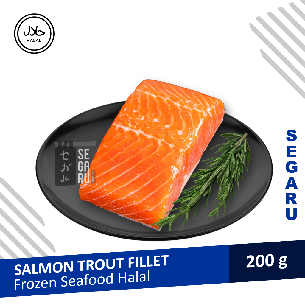 

Ikan Salmon Trout Fillet Norwegian 200 Gram