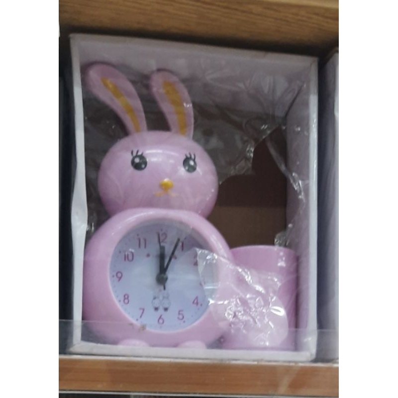 JAM ALARM / JAM MEJA / JAM BEKER KELINCI