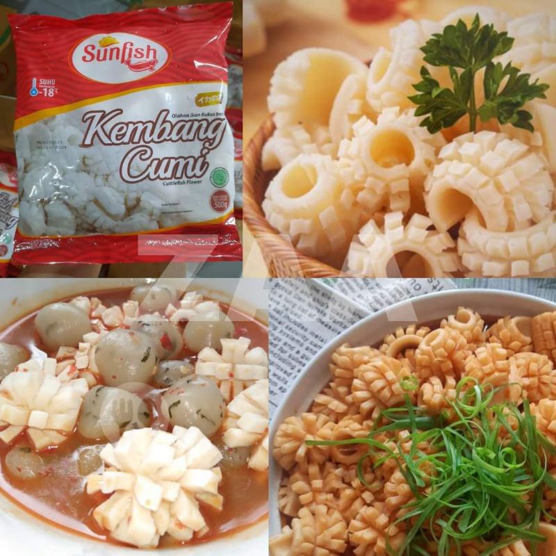 

Kembang Cumi merk Sunfish 500 gr