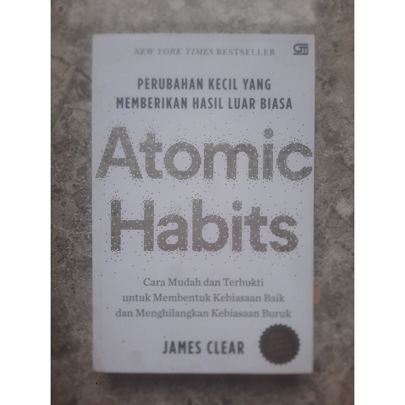 Atomic Habits by James Clear (Preloved)