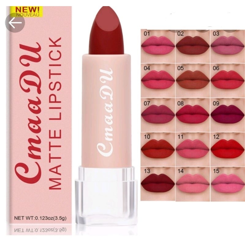 matte lipstik cmaaDU