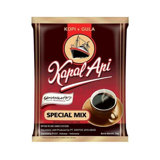 

RENCENG Kapal Api Special Mix Isi 10 Sachet
