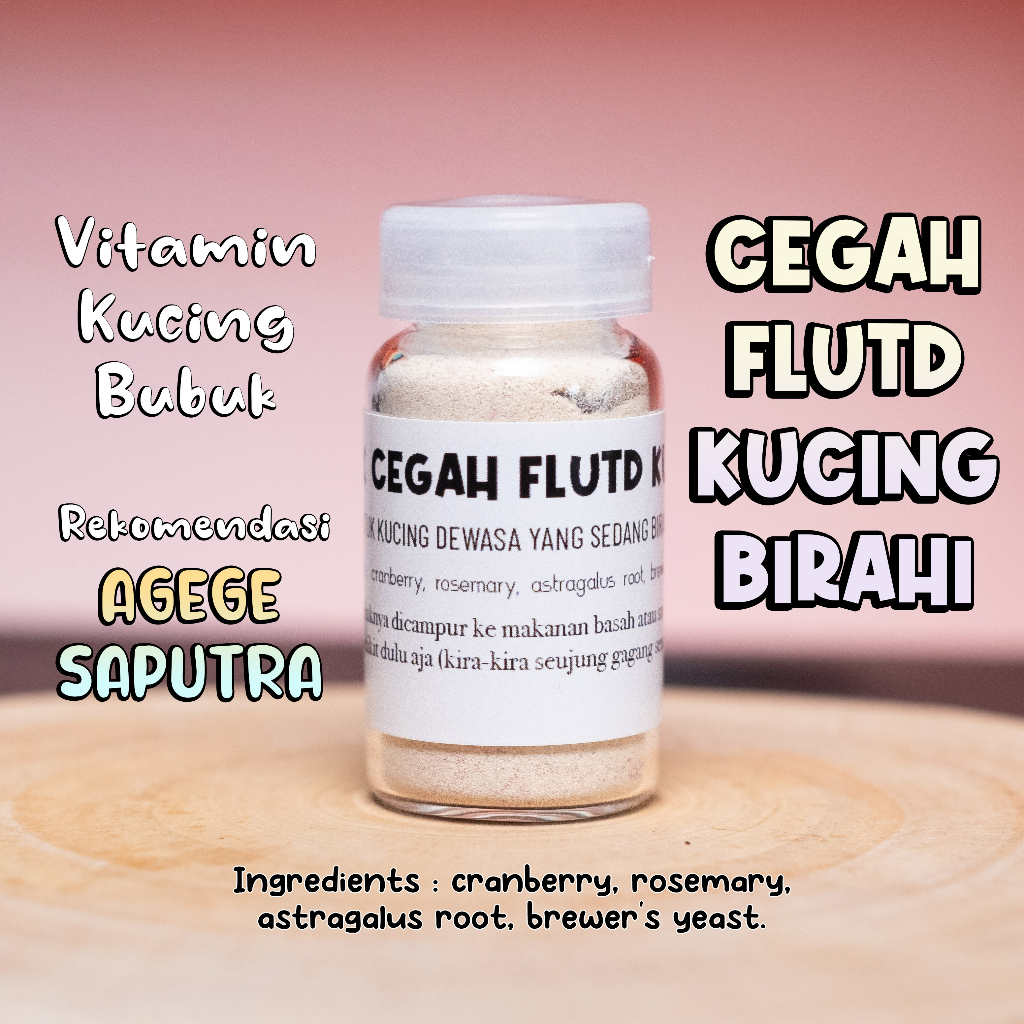 RK Vitamin Kucing Cegah FLUTD