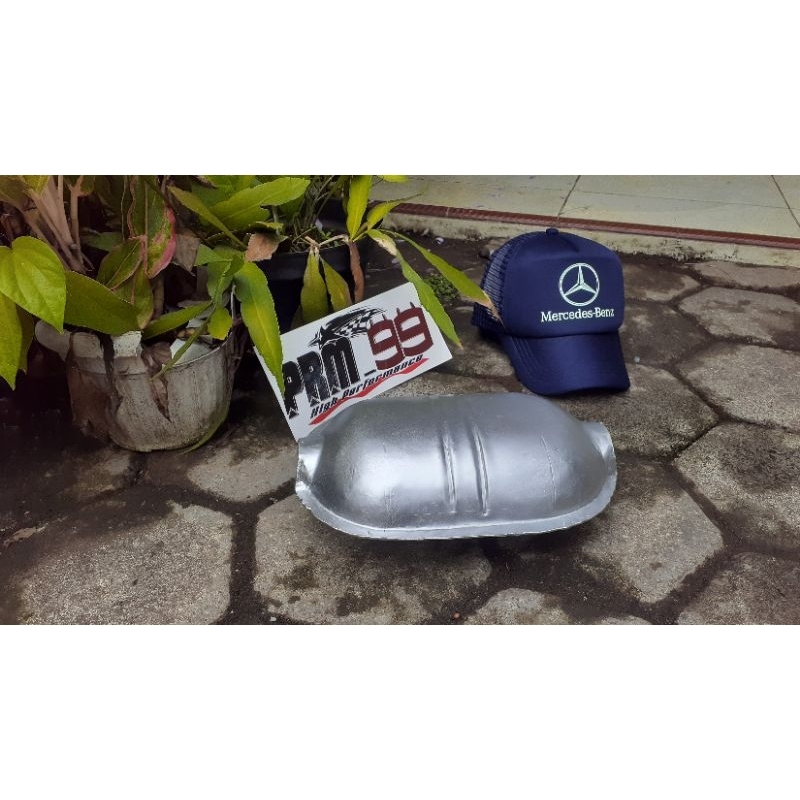 tabung depan knalpot mercedes benz w202 C180 C200 model standar ori
