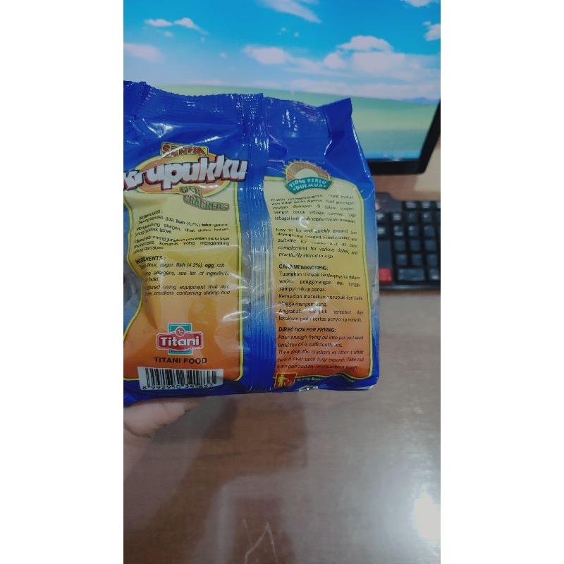 PASTI MURAH - KRUPUKKU 250GR - KERUPUK