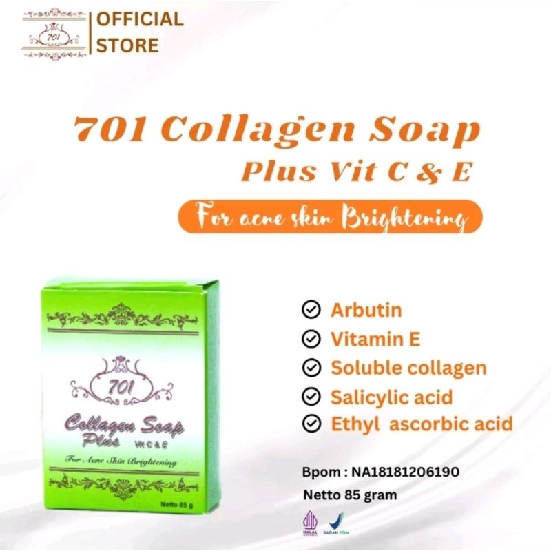SABUN COLLAGEN 701 ACNE SOAP