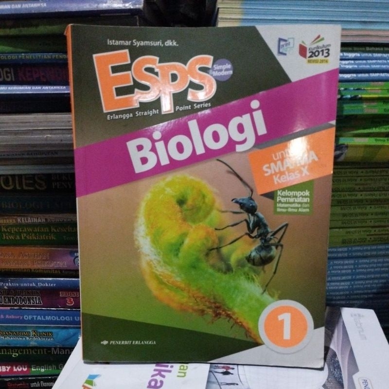

Erlangga ESPS Biologi SMA/MA Kelas X PEMINATAN Original